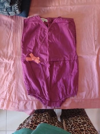 Grenouillère combinaison été  bodies