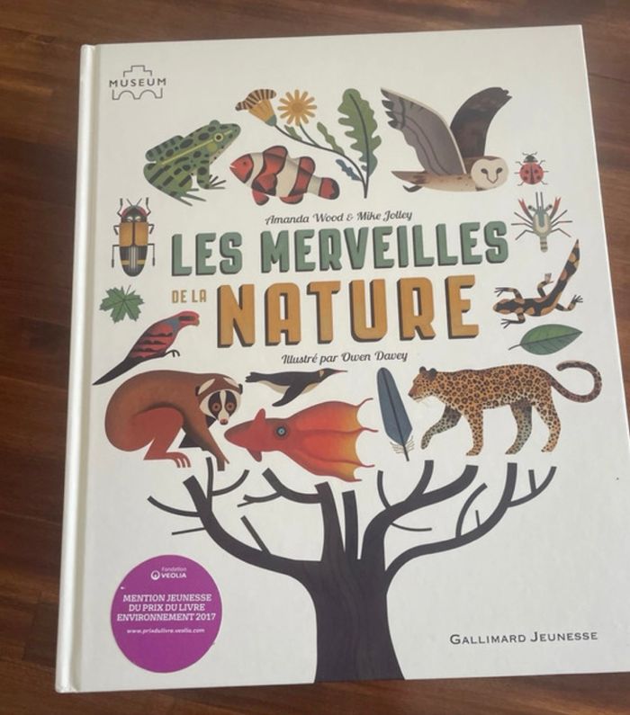 Beau livre « les merveilles de la nature »
