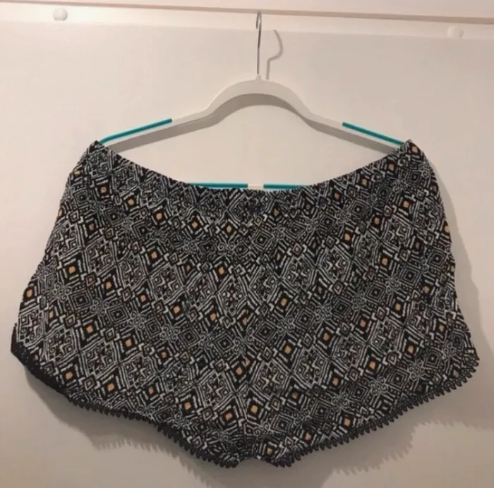 Short à dentelles love to tounge noir et gris taille XL - photo numéro 2