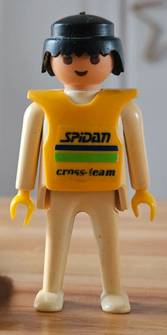 Playmobil 3301 Gebra motard Spidam Cross Team 1974