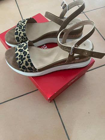 Sandale compensees femme S  oliver pointure 40 
