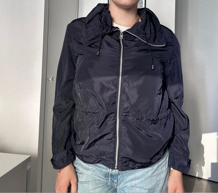Veste coupe-vent bleu marine – Comptoir des Cotonniers – Taille 40