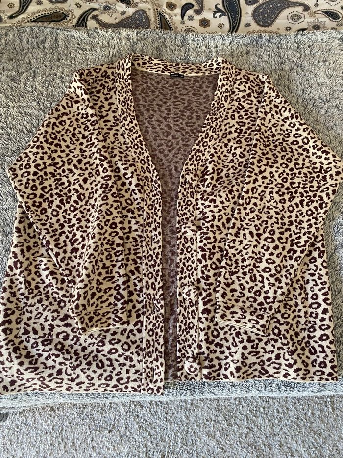 Gilet undiz style léopard T XL