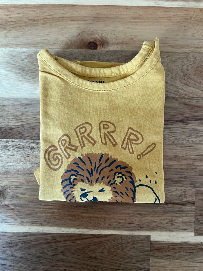 T-shirt ML Kiabi 18 mois