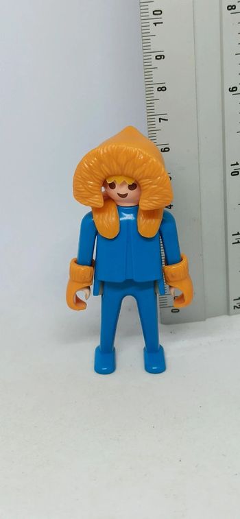 Homme expédition polaire avec bonnet et gants playmobil