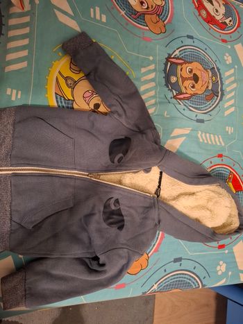 Veste chaude garçon dinosaure