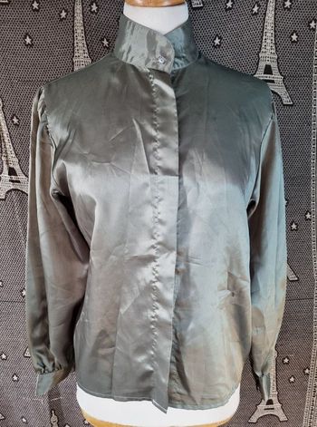 Chemise gris argenté taille 40