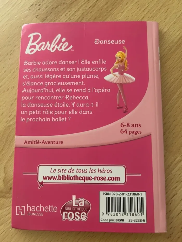 Livre Barbie danseuse - la bibliothèque rose - photo numéro 2