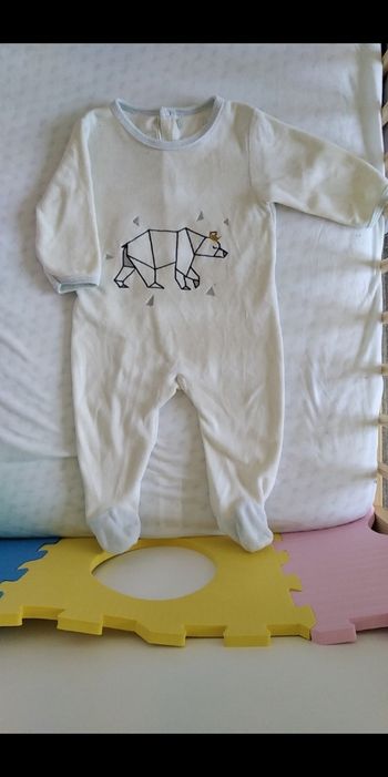 Pyjama velours 6 mois