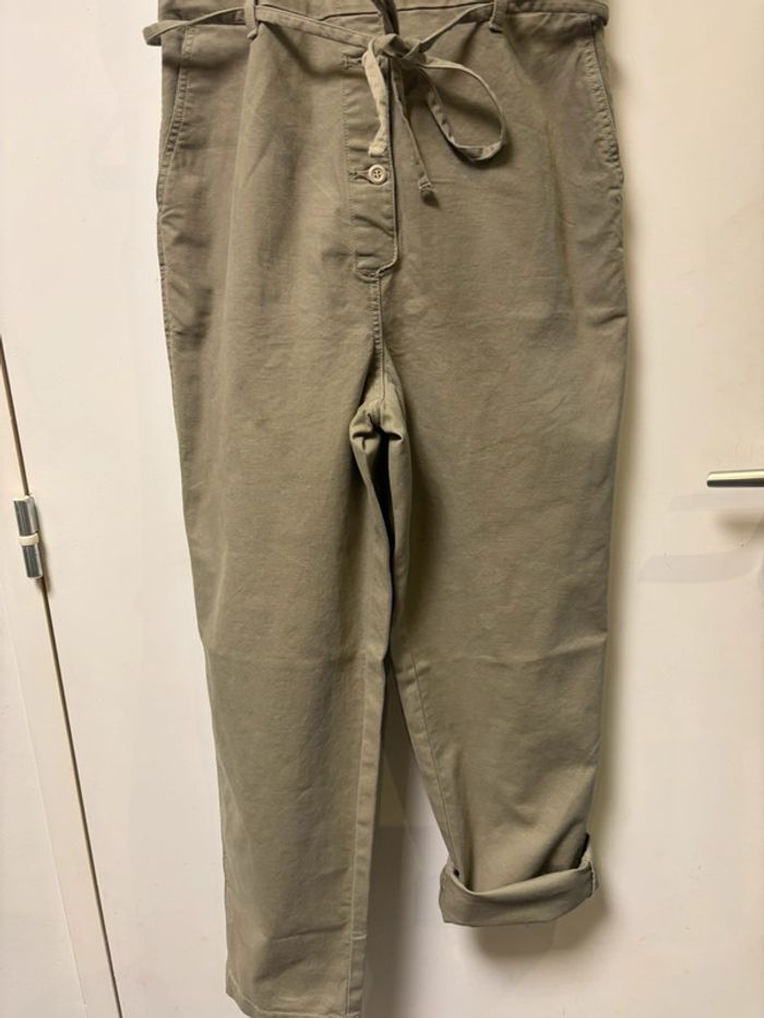 Magnifique combinaison salopette neuve kaki Dockers Levis taille 38 - photo numéro 3
