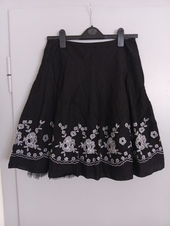 Jupe noire t36 Orsay