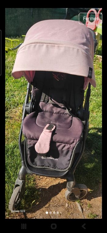 Poussette vesto kinderkraft rose