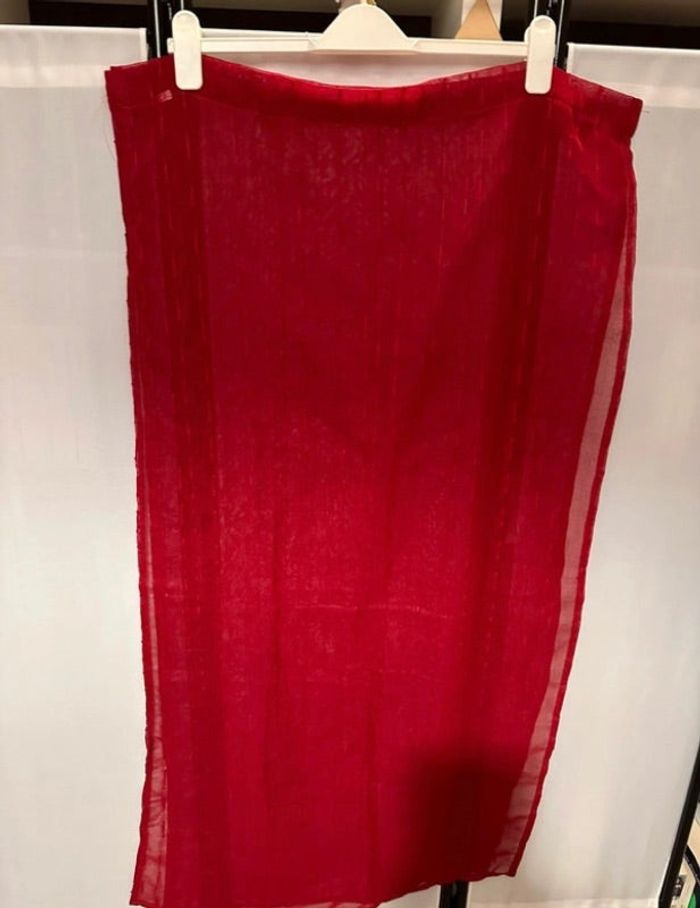 Rideaux rouge