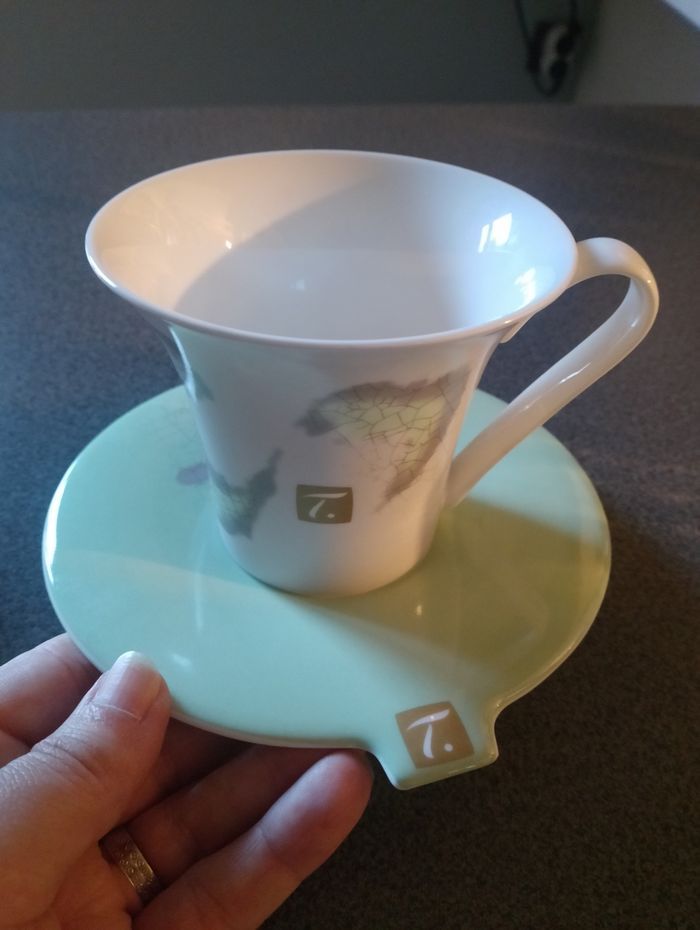 2 tasses et sous tasses Spécial T - photo numéro 2