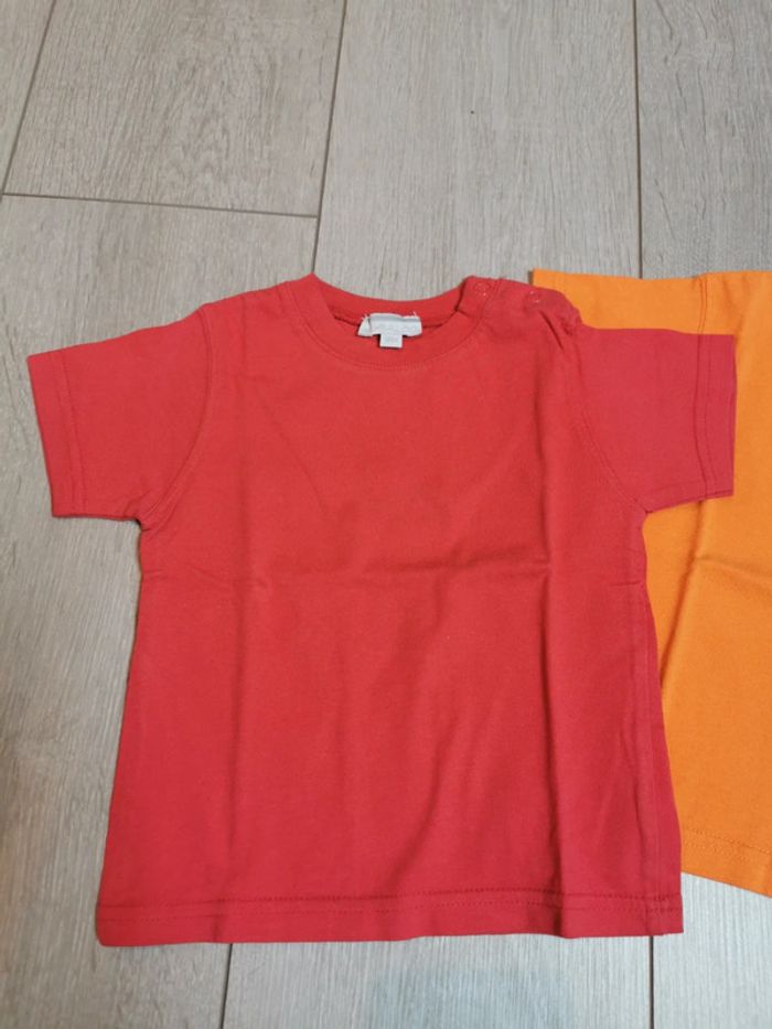 Lot de 2 tee shirts manches courtes - photo numéro 2