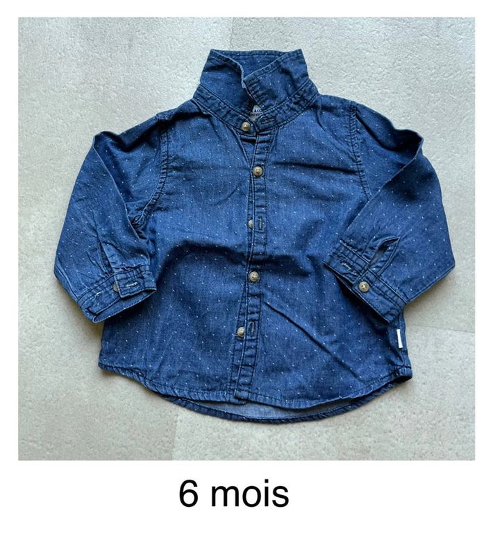 Chemise taille 6 mois