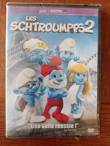 DVD les Schtroumpfs 2