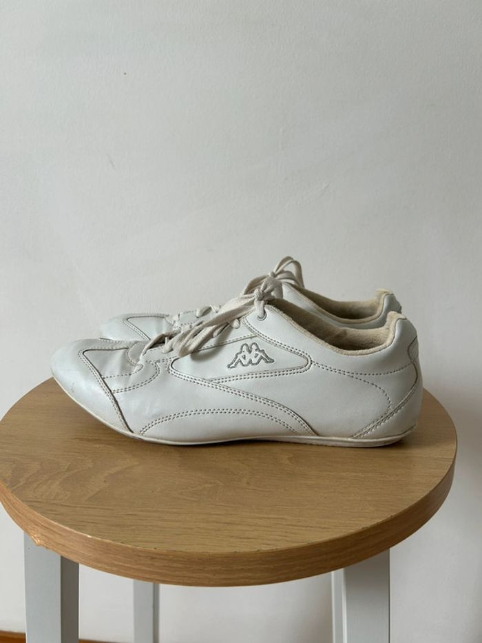 Baskets Kappa vintage blanches – Taille 37