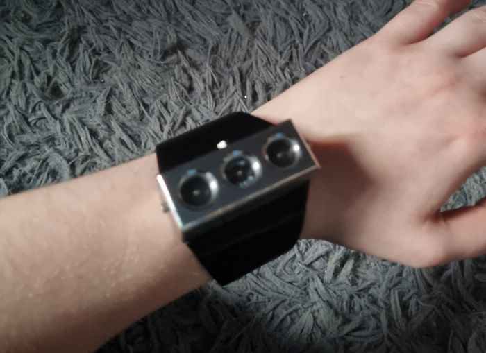 Montre Kenzo triple cadrans cuir - photo numéro 5