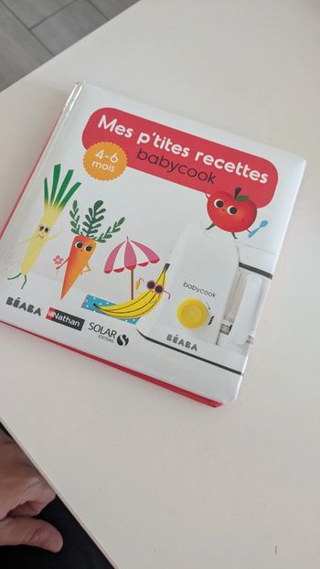 Livre mes p tites recettes babycook
