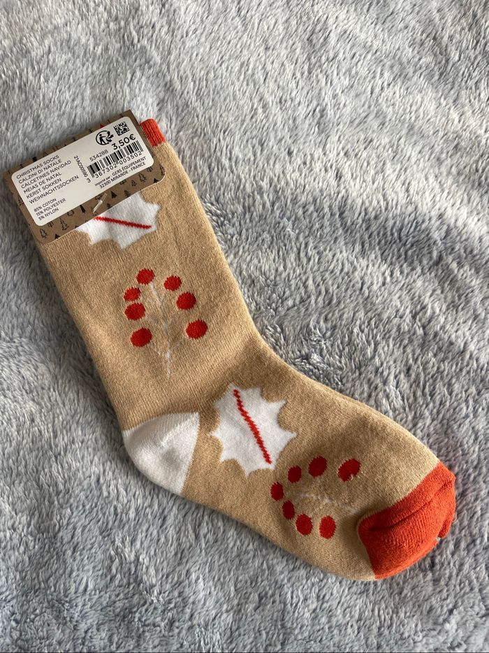 Chaussettes de noël 34-39 - photo numéro 2
