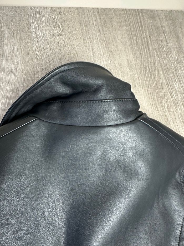 Blouson perfecto zippé en simili intérieur doublé - taille 6 ans - photo numéro 10