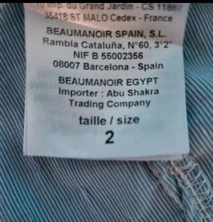 Chemisier léger à manches retroussable taille 2 - photo numéro 7