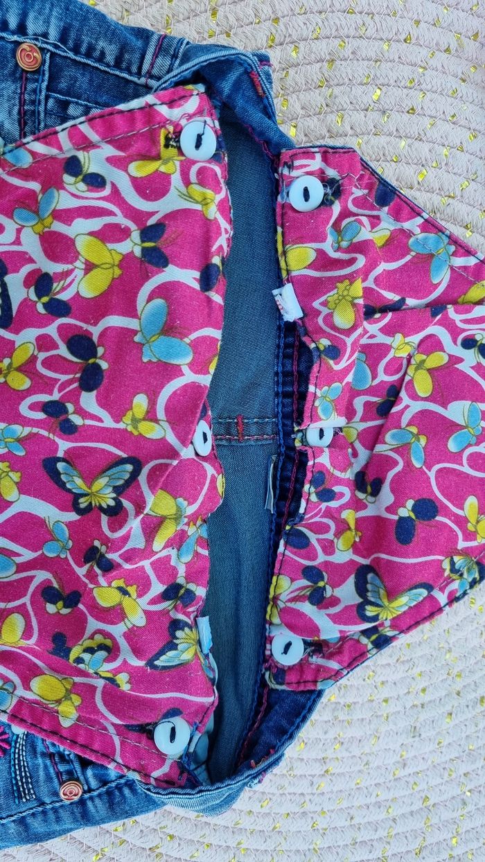 Robe transformable en jupe jean 6ans - photo numéro 6