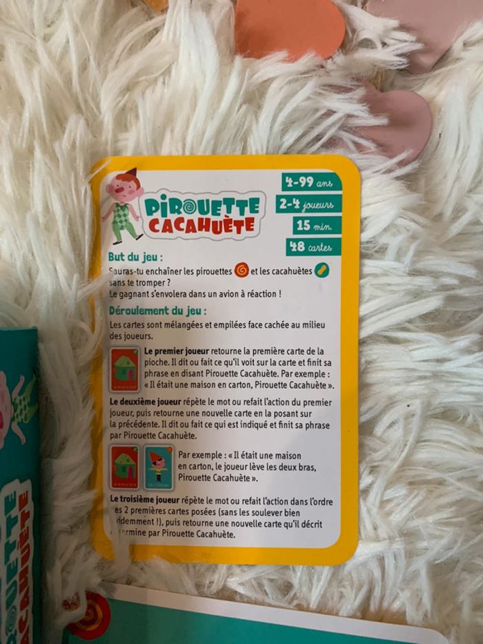 Jeu familiale de coordination et langage Pirouette Cacahuète  Nathan - photo numéro 4