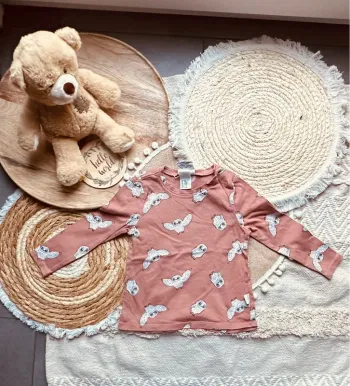 Blouse rose Hedwige H&M 18M 80cm