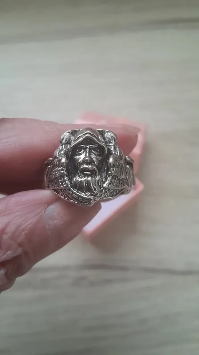 Bague Gandalf du Seigneur des Anneaux, taille 60 - photo numéro 5