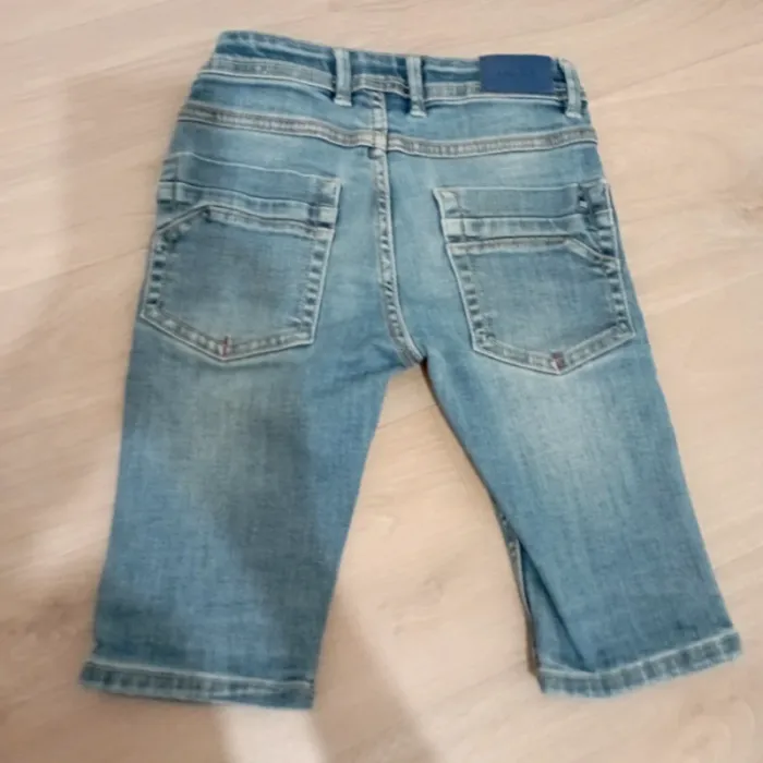 Bermuda skinny en jeans 8 ans - photo numéro 2