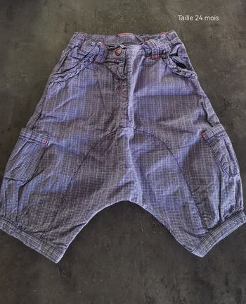 Sarouel taille 24 mois