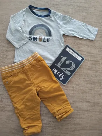Ensemble 12 mois / 74 cm