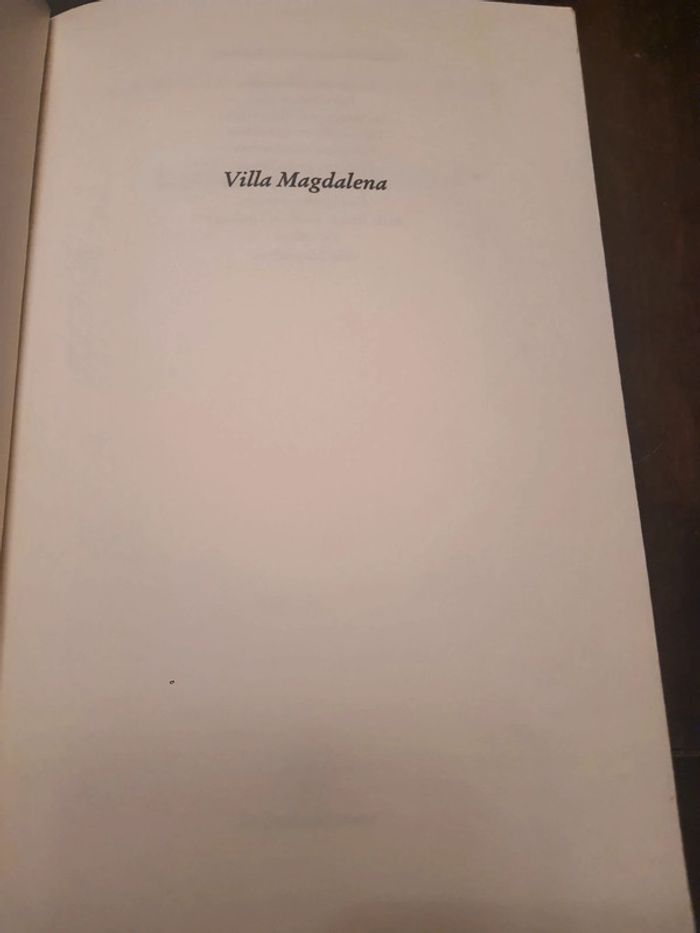 Boek Villa Magdalena Santa Montefiore - photo numéro 8