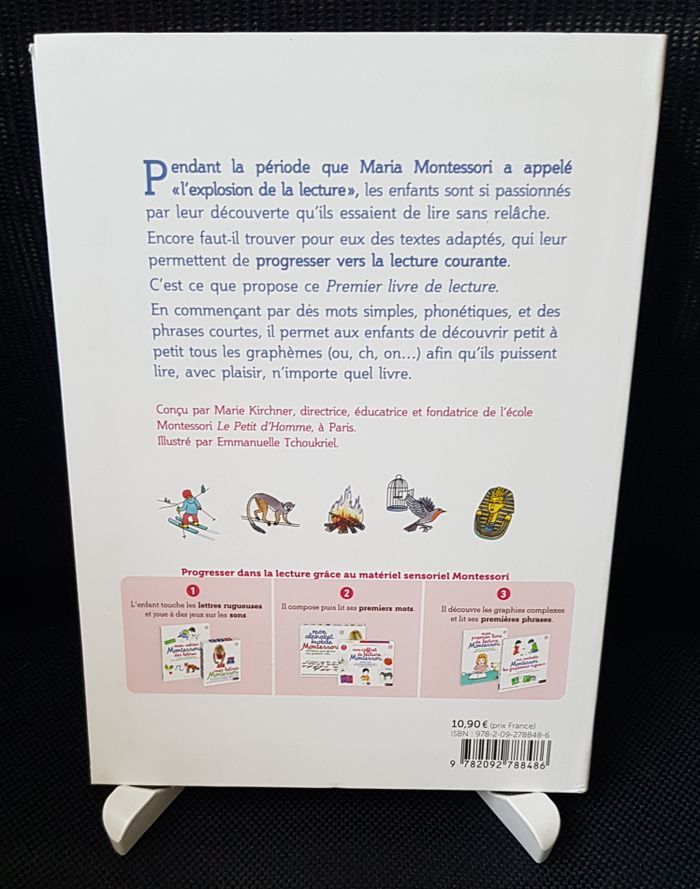 Mon premier livre de lecture Montessori - Marie Kirchner - Nathan - photo numéro 2