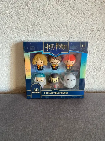 Coffret 6 gommes 3D Harry Potter – Figurines collector | Neuf