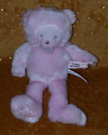 Doudou ours rose 30 cm Doudou et compagnie🧸 état neuf