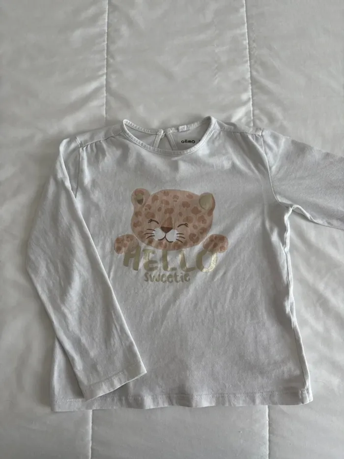 T-shirt à manches longue Gémo