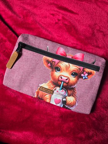 Pochette avant Cabaïa Customisé vachette