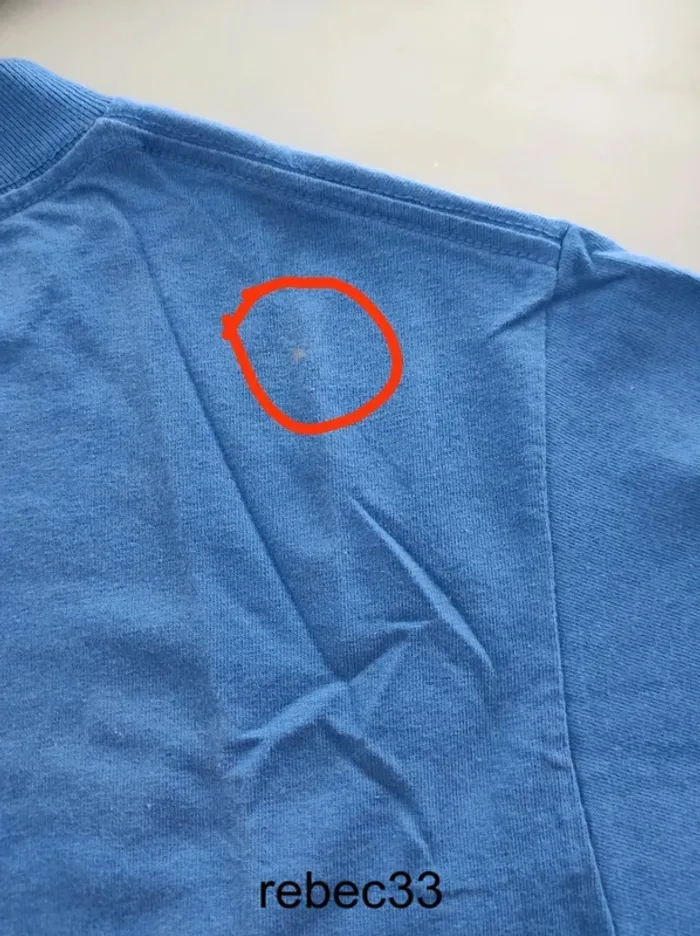 T-shirt double face logo Hinano tahiti bleu - photo numéro 4