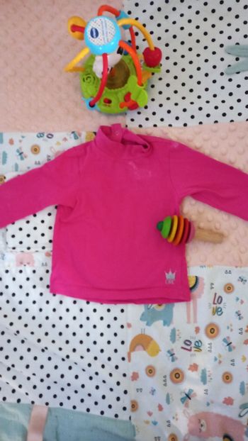 Haut manches longues col roulé 6 mois