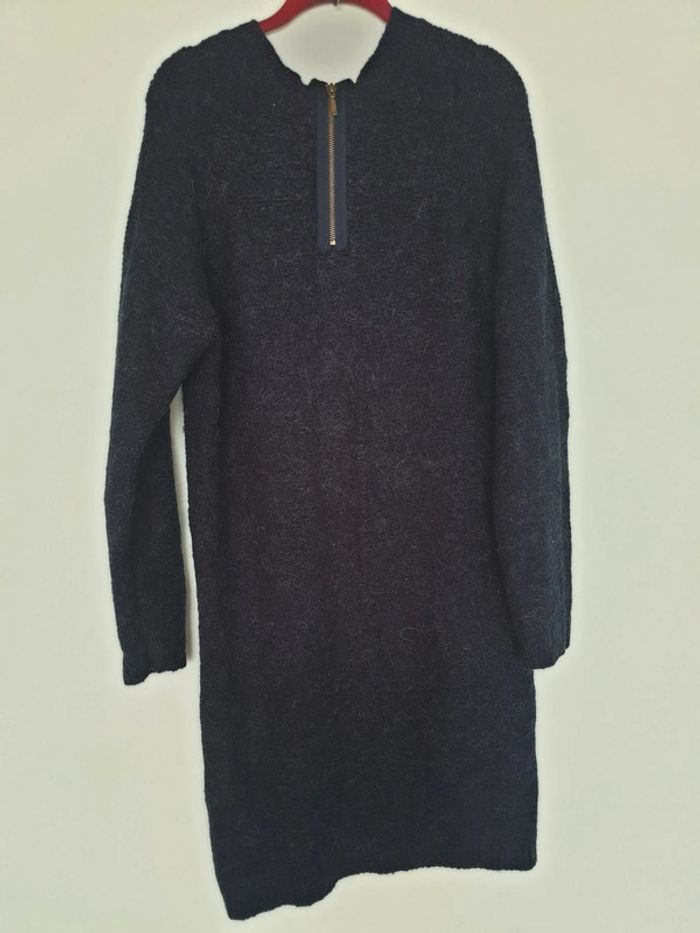 Robe pull bleu marine Lahalle L - photo numéro 3