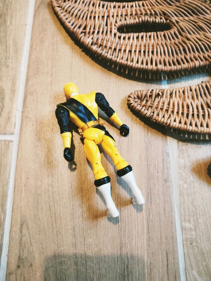 🙅 Power rangers ninja steel figurine articulée du ranger jaune - photo numéro 2