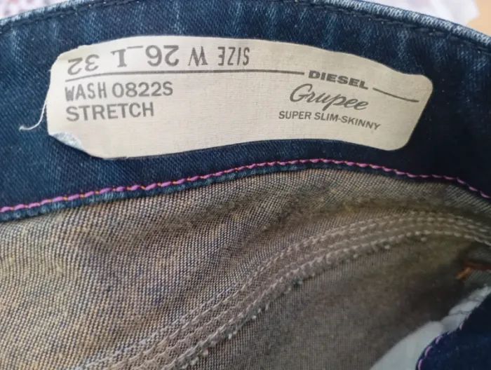 Jean Diesel Grupee Super Skinny W26 L32 - photo numéro 4