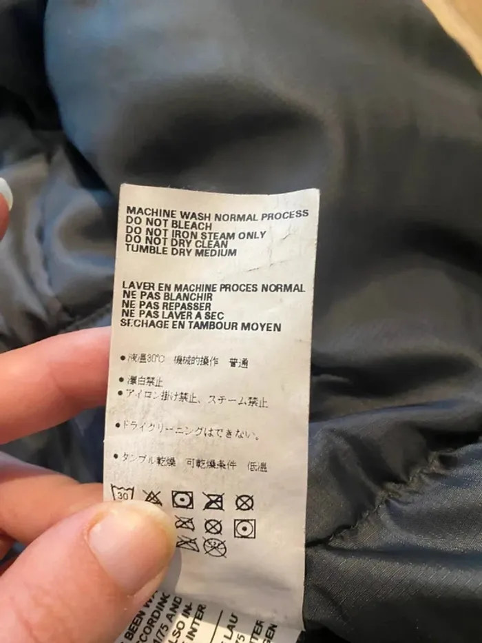 Parka bleu marine taille S Napapijri - photo numéro 9