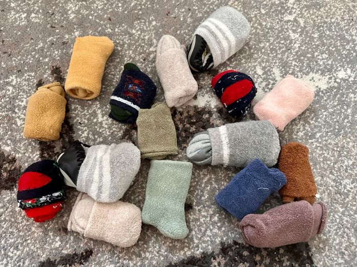 Lots Chaussetes hiver taille 1-3 ans