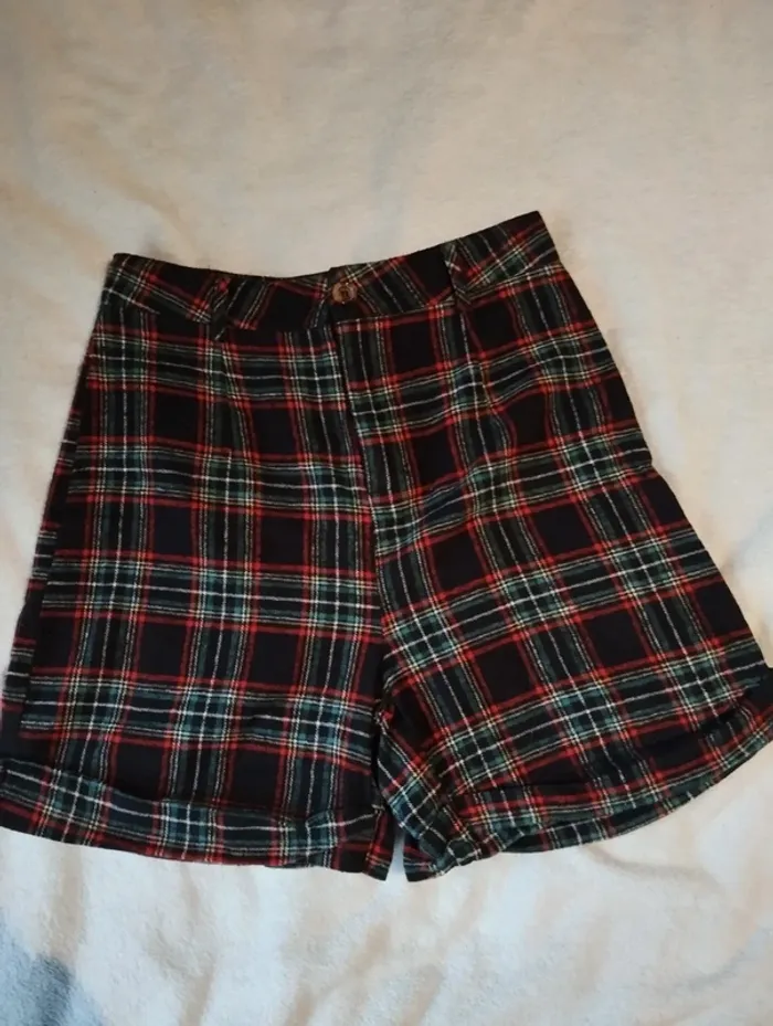 Short a carreaux