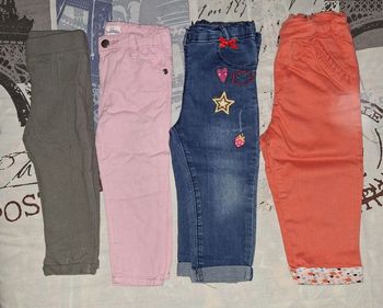 Lot de 4 pantalons 18 mois