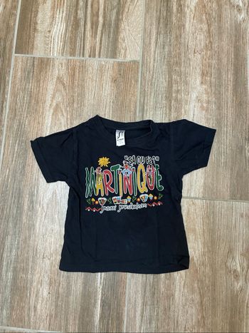 Teeshirt marine Martinique